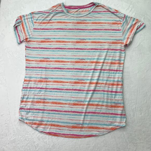 3X Secret Treasures Set of 3 Night Shirts Soft TShirt XXXL Rainbow Fun Colorful - Picture 4 of 10